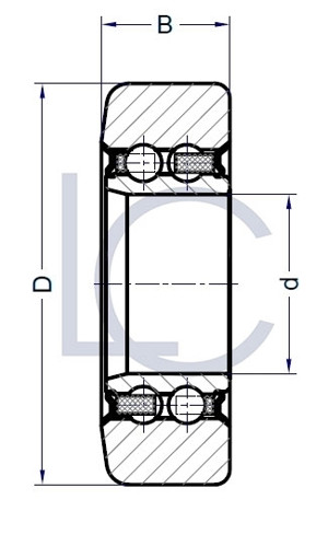 Skizze_Stützrolle_LIN0080_LC-Wälzlager