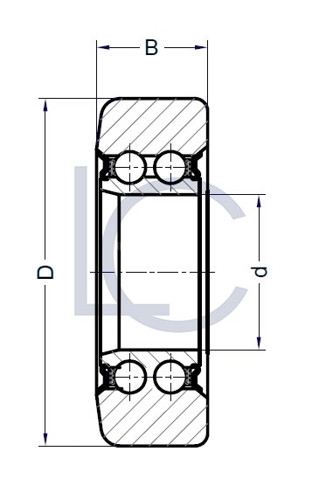 Bild von Hubmastrolle STI S0260 45x106,3x34 mm