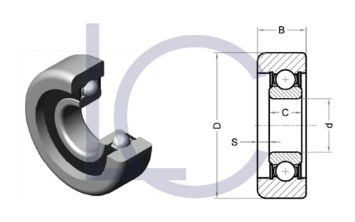 Bild von Hubmastrolle OM0080 40x101x34 mm
