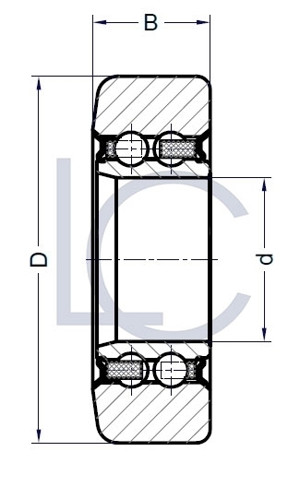 Skizze_Stützrolle_LIN0007_LC-Wälzlager