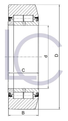 Skizze Stützrolle AUR0330.M1