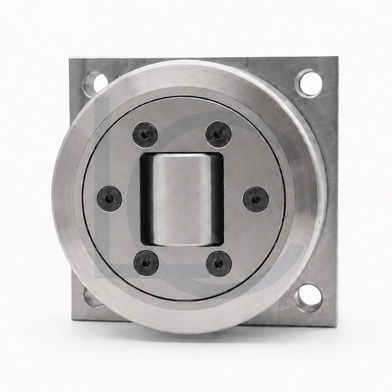 Kombirolle MR4130.WPMR12-Q Jumbo mit einstellbarer Axialrolle und quadratischer Anschraubplatte